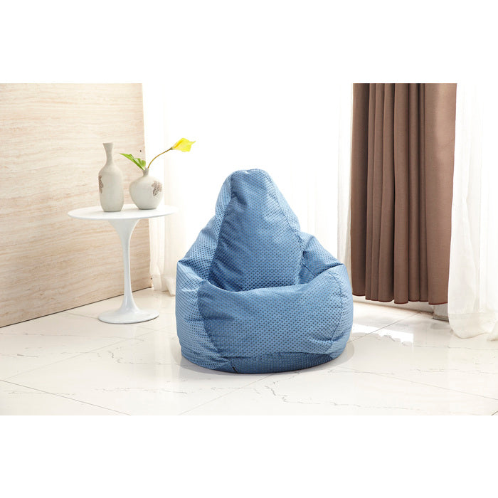 Milton 7002-ADU-BL Blue Diamond Weave Style Bean Bag