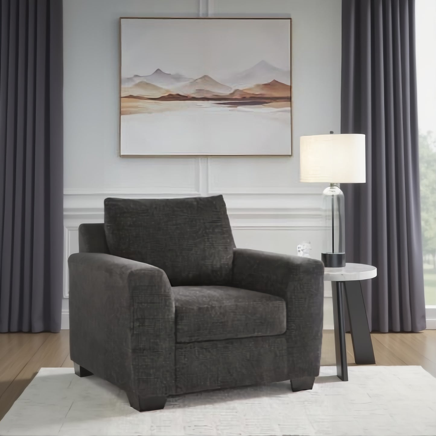 Ashley 6310120 Loreo Ebony Accent Chair