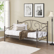 Milton 7629 Victorian Style Copper Matte Metal Day Bed