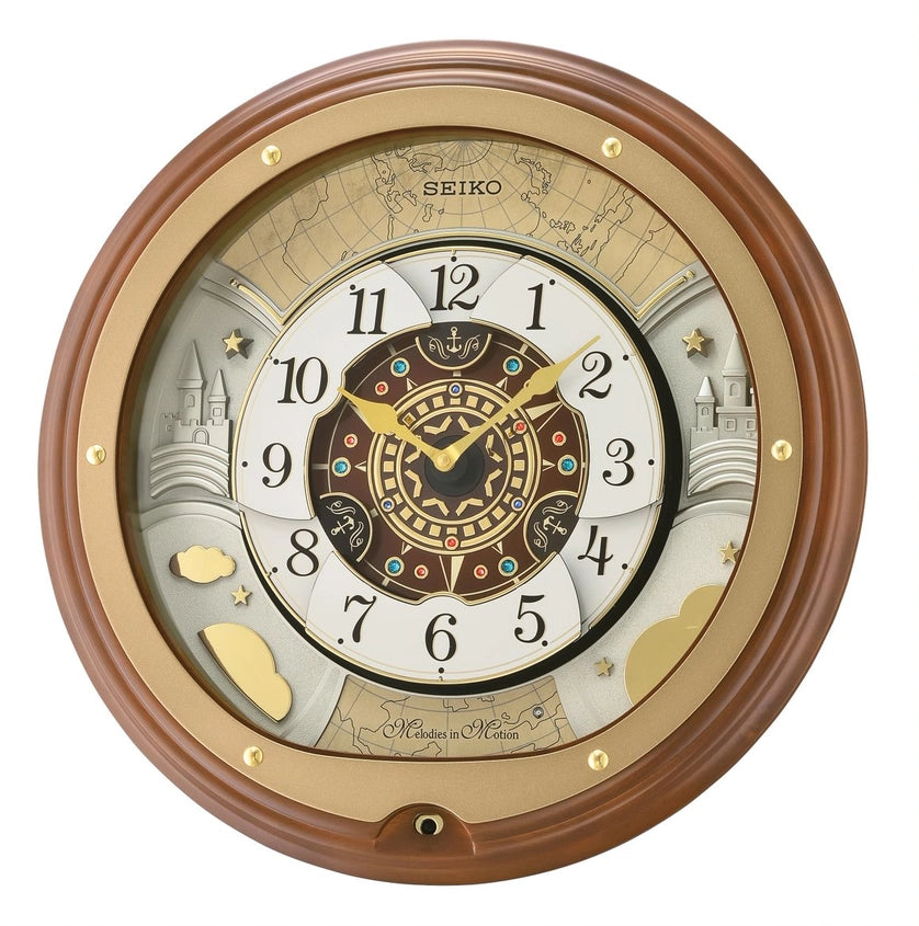 Seiko Atlas Melodies in Motion Clock - Holiday Musical