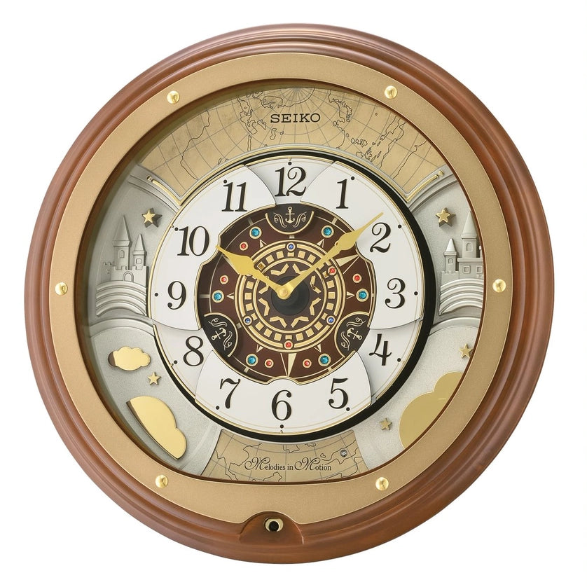 Seiko Atlas Melodies in Motion Clock - Holiday Musical