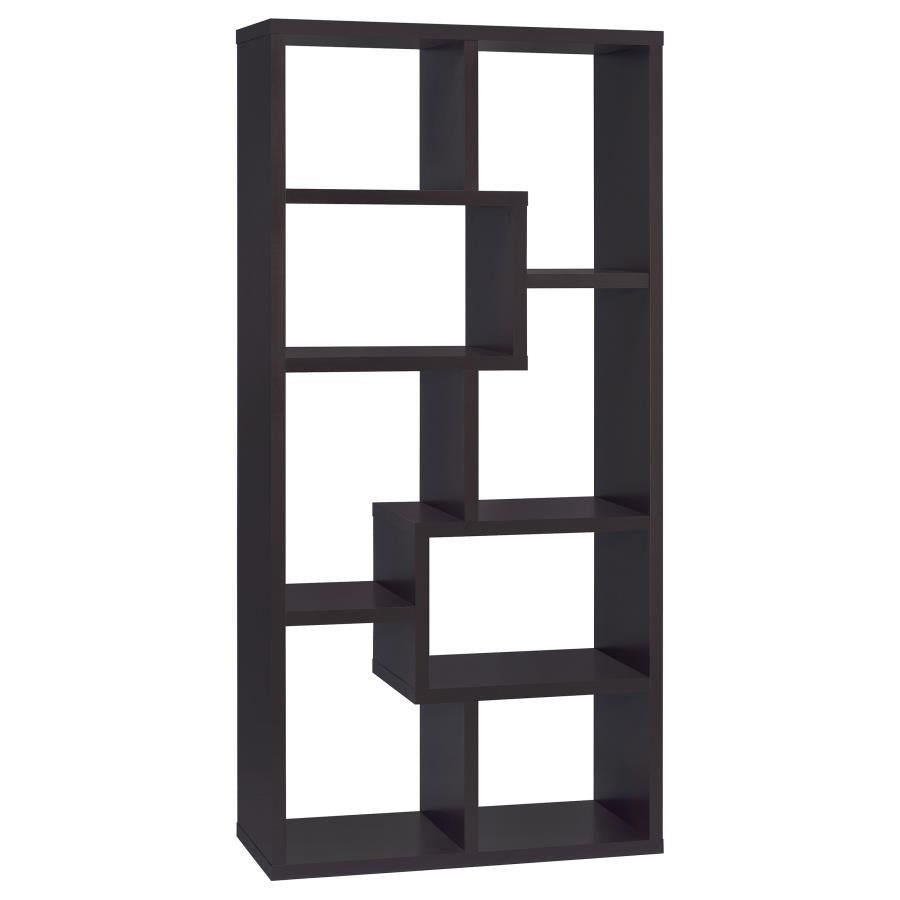 Coaster 800264 Cappuccino Bookshelf