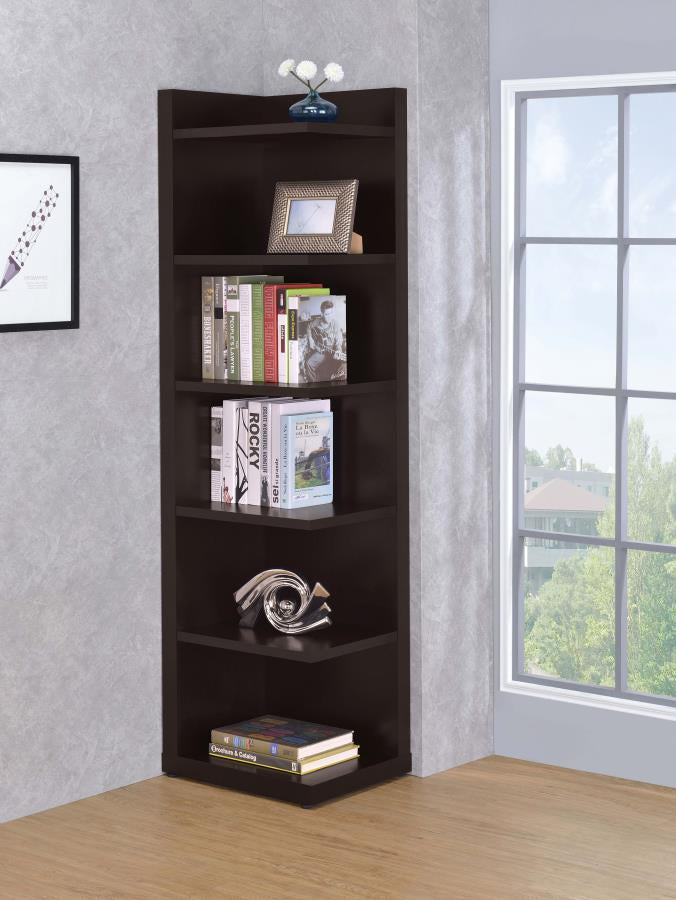 Coaster 800270 Corner Bookcase