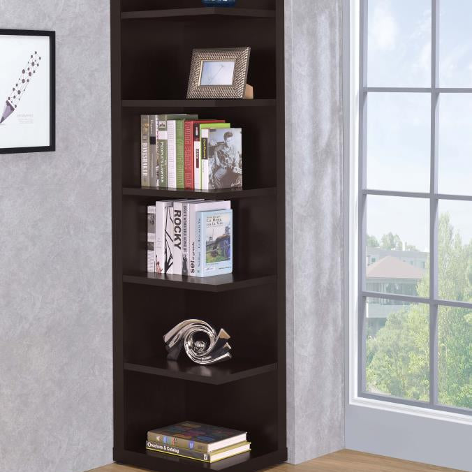 Coaster 800270 Corner Bookcase