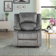 Milton 8102 Gray Fabric Electric Recliner