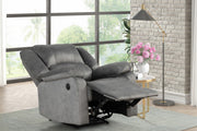 Milton 8102 Gray Fabric Electric Recliner