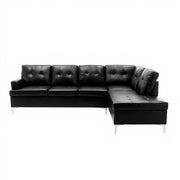 Homelegance 8378BLK Barrington Black Sectional ( 2 Boxes )