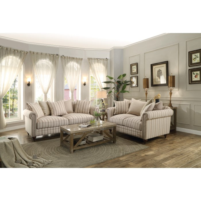 Homelegance 3551-30 Ridley Genuine Marble Coffee Table