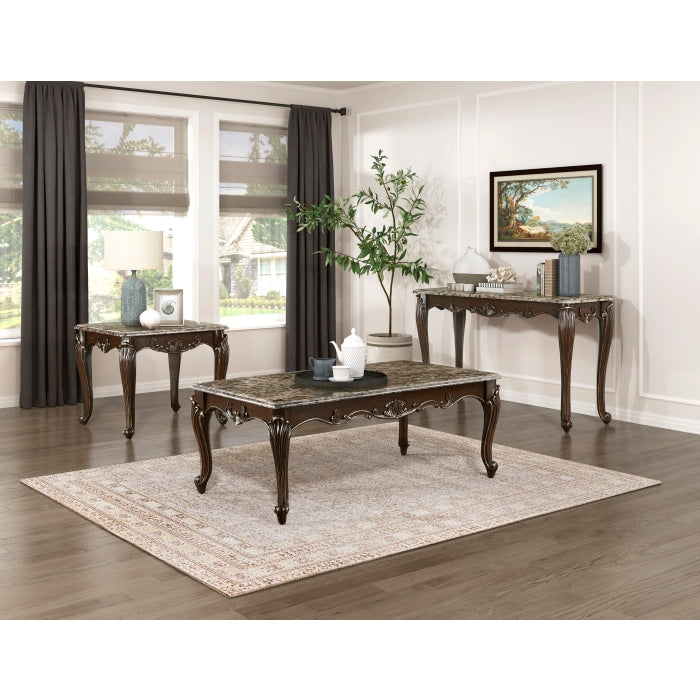 Homelegance 8570-30 Balthasar Genuine Marble Coffee Table