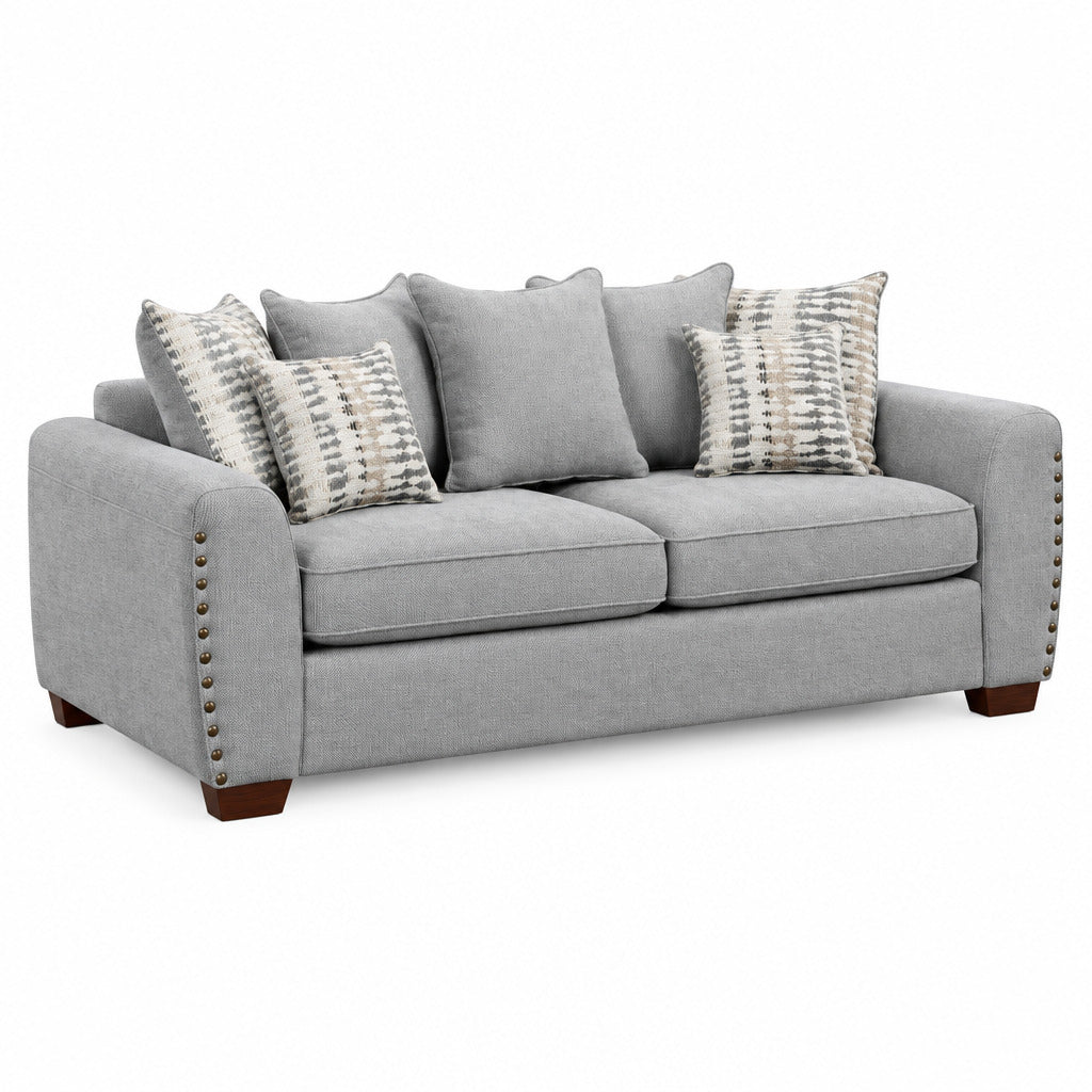 Homelegance 8579GY-3 Silverthorne Grey Sofa