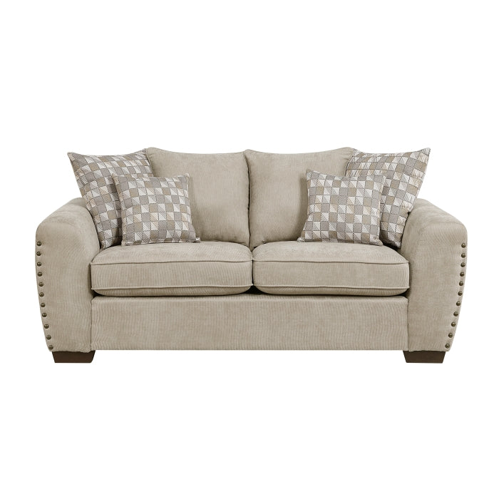 Homelegance 8579SS-2 Silverthorne Sesame Loveseat