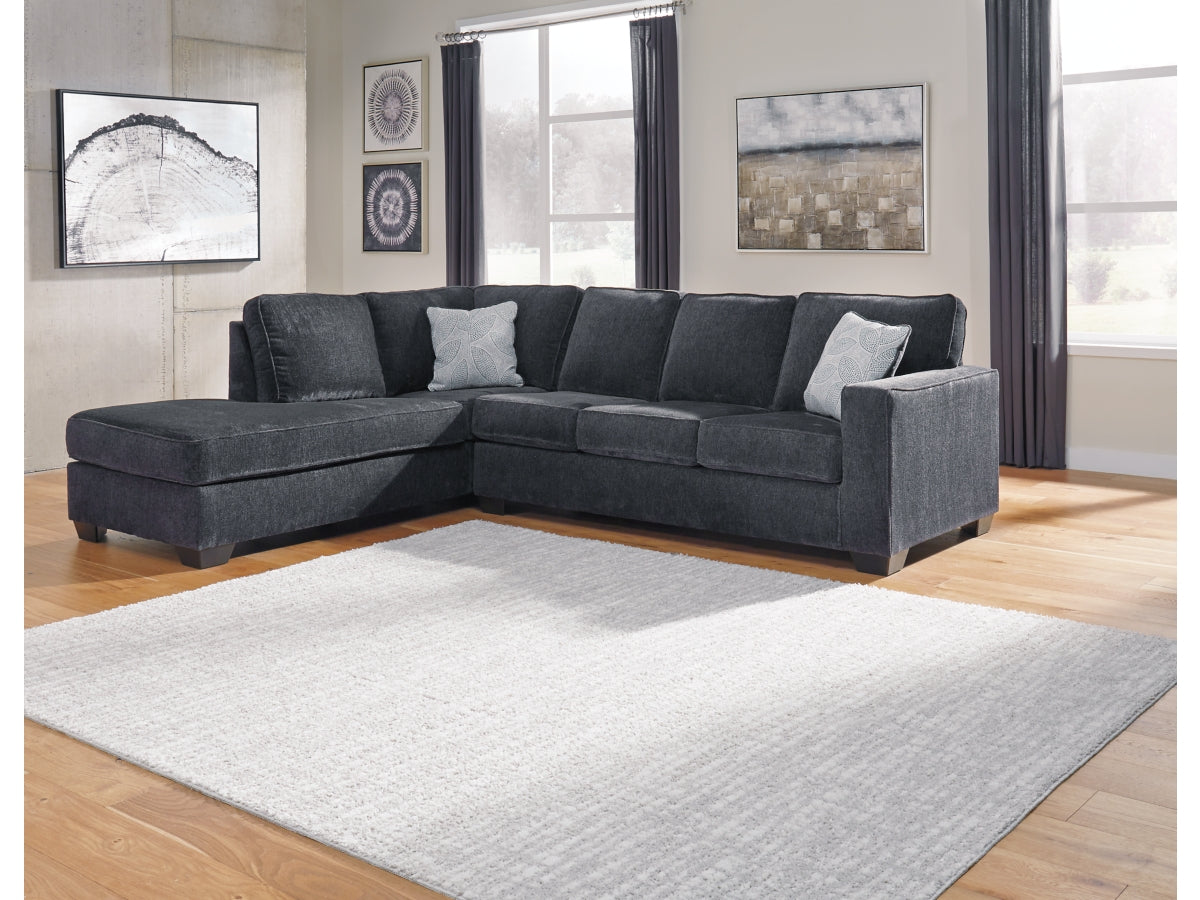 Ashley 87213S4 (8721316,8721383) Altari 2-Piece Sleeper Sectional with LHF Chaise ( Special Order )