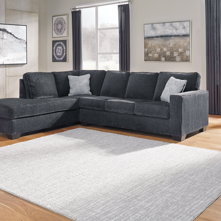 Ashley 87213S4 (8721316,8721383) Altari 2-Piece Sleeper Sectional with LHF Chaise ( Special Order )