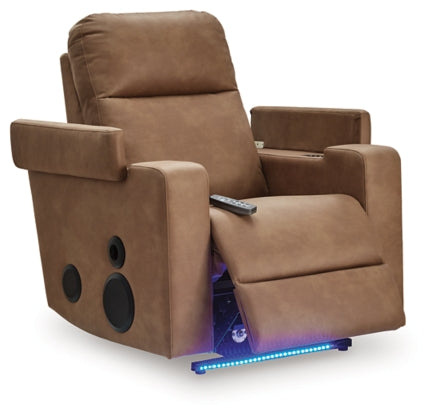 Ashley PC9022042A Flinlock Glider Power Recliner w/Audio System ( Special Order )