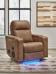 Ashley PC9022042A Flinlock Glider Power Recliner w/Audio System ( Special Order )