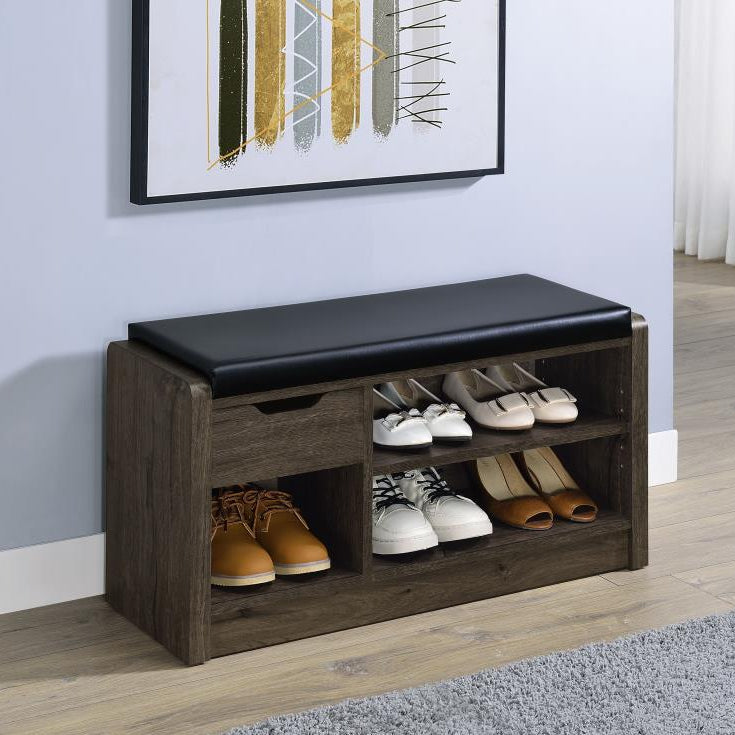 Coaster 910321 Arrington Smoked Oak Storage Bench