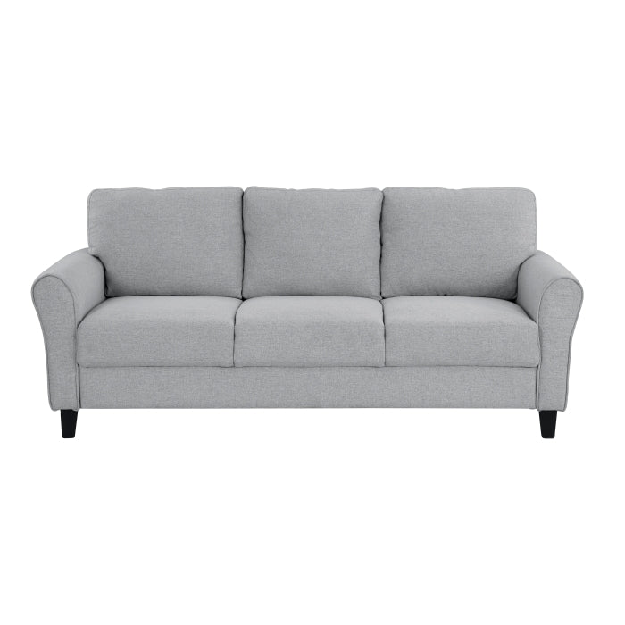 Homelegance 9209DG-3 Ellery Dark Gray Chenille Sofa