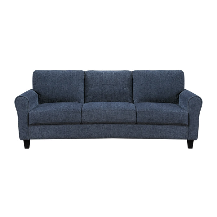 Homelegance 9209NFNV-3 Ellery Blue Chenille Sofa