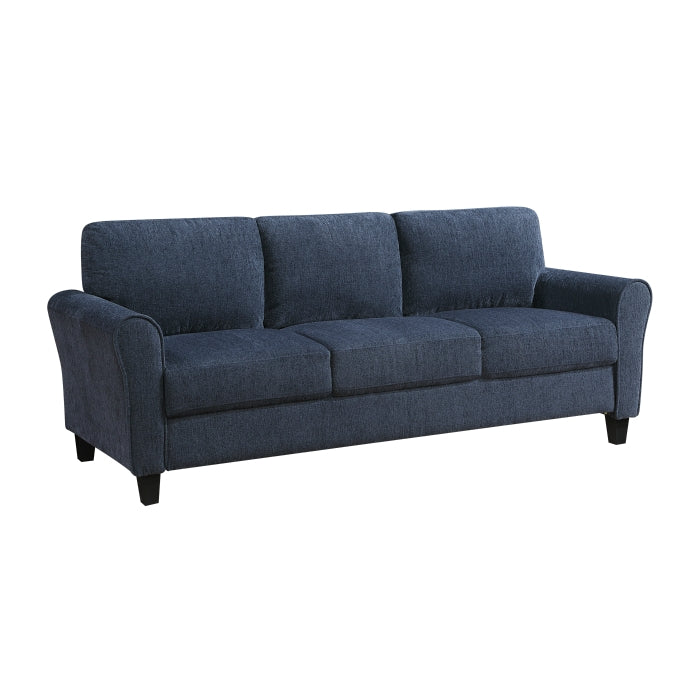 Homelegance 9209NFNV-3 Ellery Blue Chenille Sofa