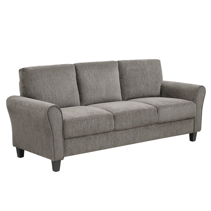Homelegance 9209NFPT-3 Ellery Brown Chenille Sofa