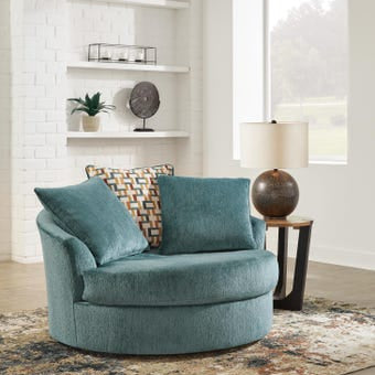 Ashley 9220621  Laylabrook Oversized Swivel Accent Chair (Special Order)
