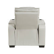 Homelegance 9516TPE-1PWH Fairway Taupe Power Reclining Chair w/ Power Headrest