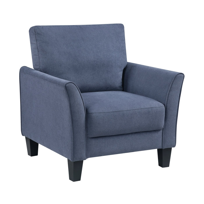 Homelegance 9519BUE-1 Aliana Blue Chair