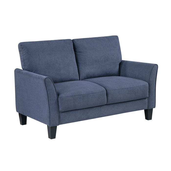 Homelegance 9519BUE-2 Aliana Blue Loveseat