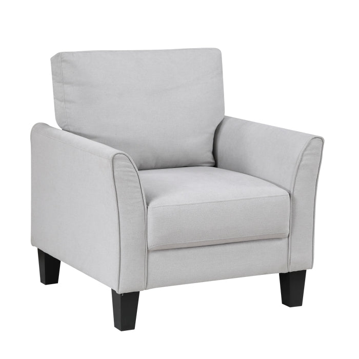 Homelegance 9519GRY-1 Aliana Grey Chair