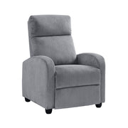 Homelegance 9588DGY-1PB Parsons Dark Gray Push Back Recliner