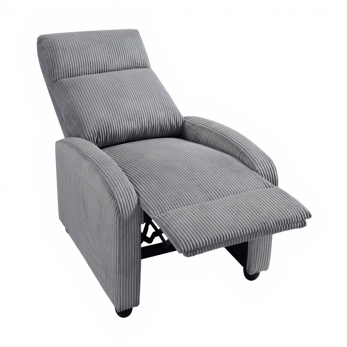 Homelegance 9588DGY-1PB Parsons Dark Gray Push Back Recliner