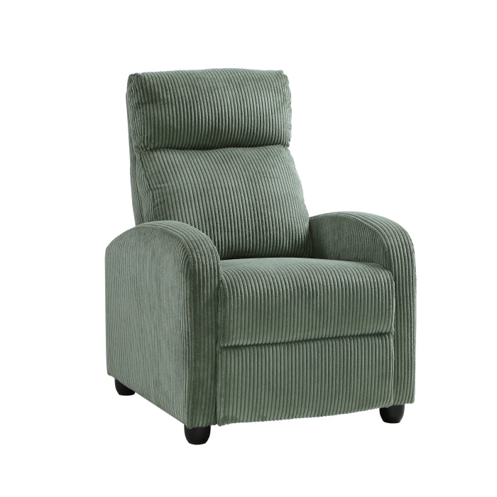 Homelegance 9588GRN-1PB Parsons Green Push Back Recliner