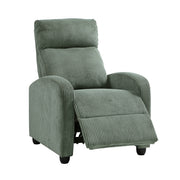 Homelegance 9588GRN-1PB Parsons Green Push Back Recliner