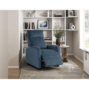 Homelegance 9588MDN-1PB Parsons Midnight Blue Push Back Recliner