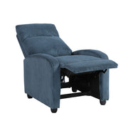 Homelegance 9588MDN-1PB Parsons Midnight Blue Push Back Recliner