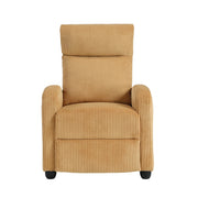 Homelegance 9588YLW-1PB Parsons Yellow Push Back Recliner