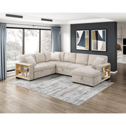 Homelegance 9630BE*42LRC Pompano Beige Sectional with Right Chaise