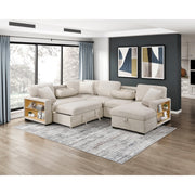 Homelegance 9630BE*42LRC Pompano Beige Sectional with Right Chaise