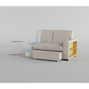 Homelegance 9630BE-1SW Pompano Beige Swivel Chair w/ Pillow