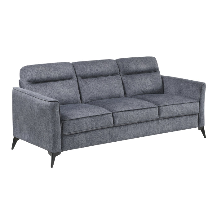 Homelegance 9733DGY-3 Tellot Dark Grey Sofa