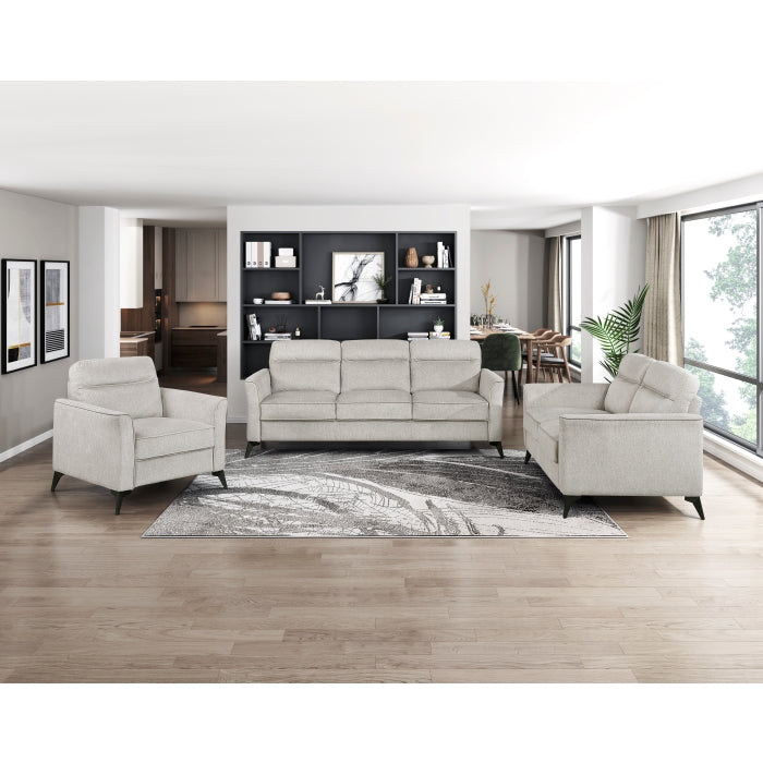Homelegance 9733TAN-3 Tellot Tan Sofa