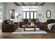 Ashley 9810415 Midnight Madness Chocolate Oversized Chaise w/ Cup Holders
