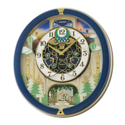 Seiko Blue Pine Fantasy Hot Air Balloon Ride Melodies Clock Music