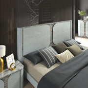 FOA FM72011LG-Q-BED Cleburne Queen LED Platform Bed