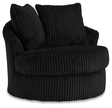 Ashley A3000725 Gramwell Swivel Accent Chair ( Special Order )