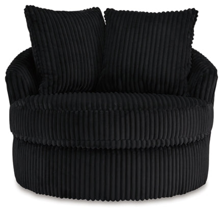 Ashley A3000725 Gramwell Swivel Accent Chair ( Special Order )