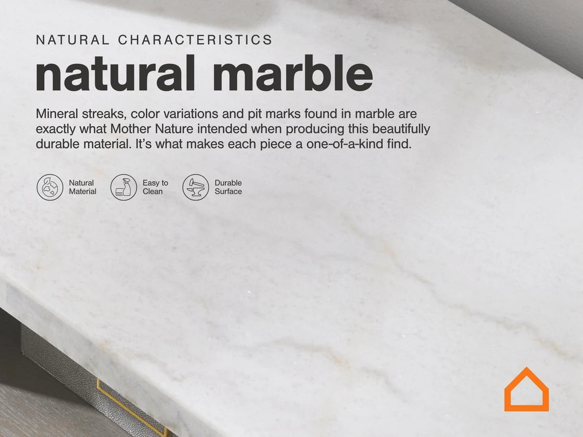 Ashley T789-2 Loyaska Marble Top Square End Table