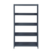 Homelegance B2024BU-16S4 Sloane Navy Blue 4 Fixed Bookshelf