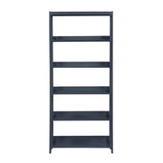 Homelegance B2024BU-16S5 Sloane Navy Blue 5 Fixed Bookshelf