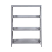 Homelegance B2024GY-16S3 Sloane Gray 3 Fixed Bookshelf